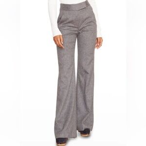 Veronica Beard Lebone Brushed Wool Pant